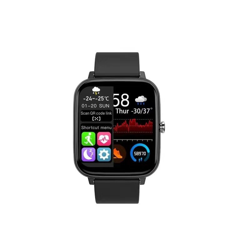 Smartwatch Bluetooth Calling Music Playback Full Touch Mode - LIT-TERAL