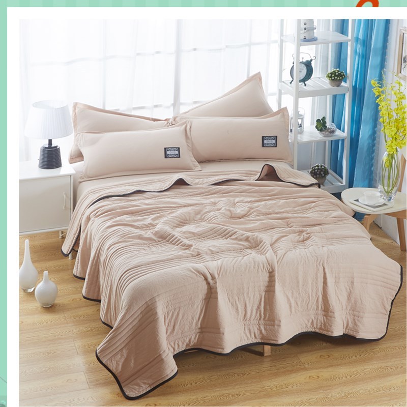 Cooling Blankets Pure Color Summer Quilt Plain Summer Cool Quilt Compressible Air-conditioning Quilt Quilt Blanket - LIT-TERAL