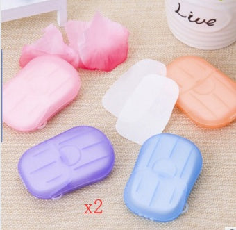 New Convenient Boxed Disposable Mini Soap Tablets For Travel Use - LIT-TERAL