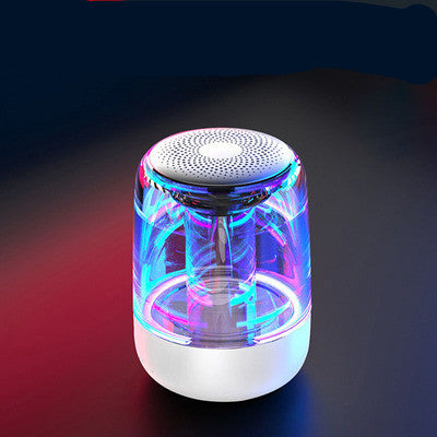 Portable Speakers Bluetooth Column Wireless Bluetooth Speaker Powerful Bass Radio with Variable Color LED Light - LIT-TERAL