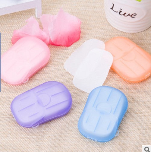 New Convenient Boxed Disposable Mini Soap Tablets For Travel Use - LIT-TERAL