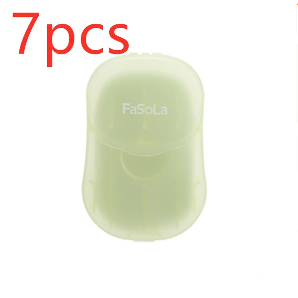 New Convenient Boxed Disposable Mini Soap Tablets For Travel Use - LIT-TERAL