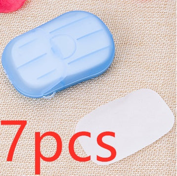 New Convenient Boxed Disposable Mini Soap Tablets For Travel Use - LIT-TERAL