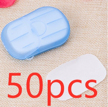 New Convenient Boxed Disposable Mini Soap Tablets For Travel Use - LIT-TERAL