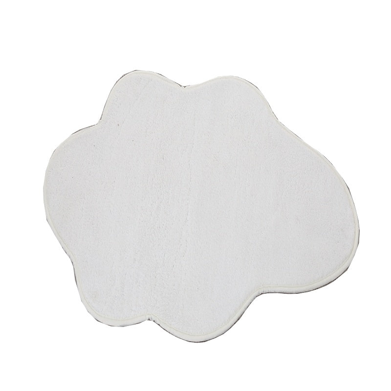 Cute White Cloud Floor Mat, Bedside Mat, Photo Carpet - LIT-TERAL