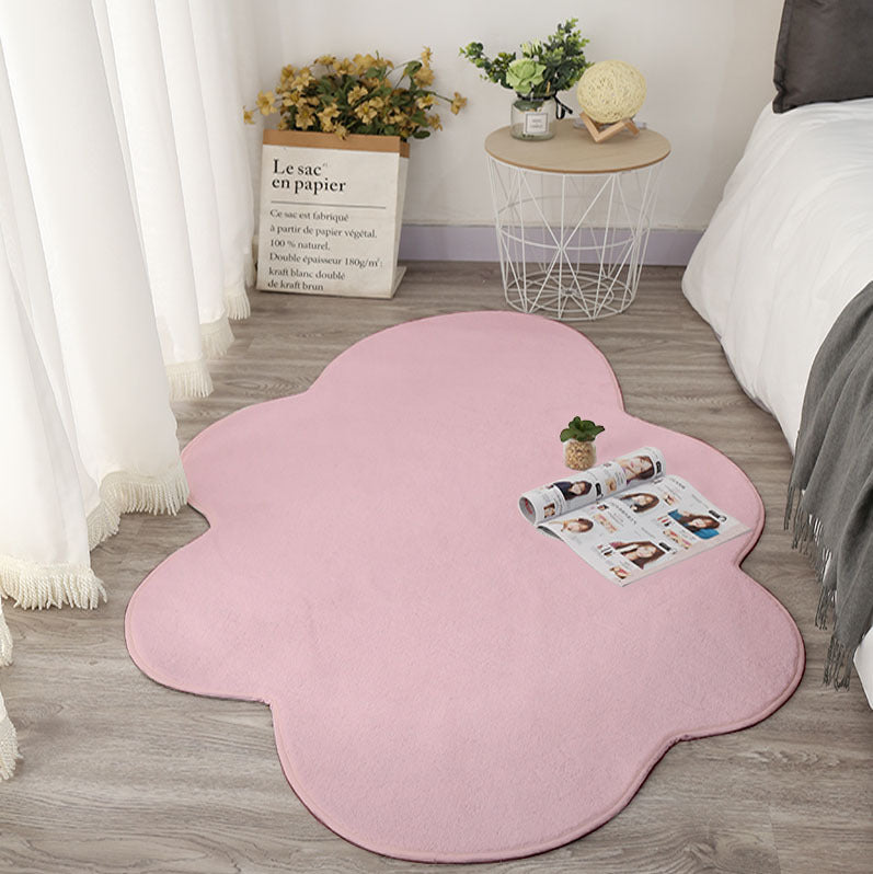 Cute White Cloud Floor Mat, Bedside Mat, Photo Carpet - LIT-TERAL