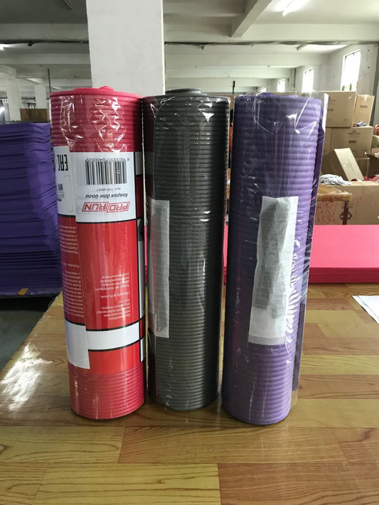 Yoga Mat NBR Yoga Mat Striped Yoga Mat - LIT-TERAL