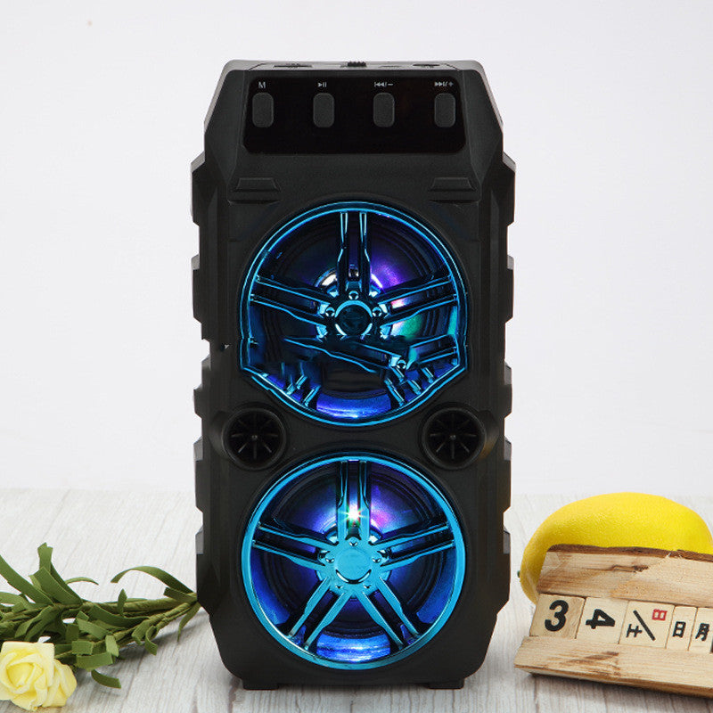 Wireless Bluetooth Speaker Dual Speakers Outdoor Portable Loud Speaker - LIT-TERAL