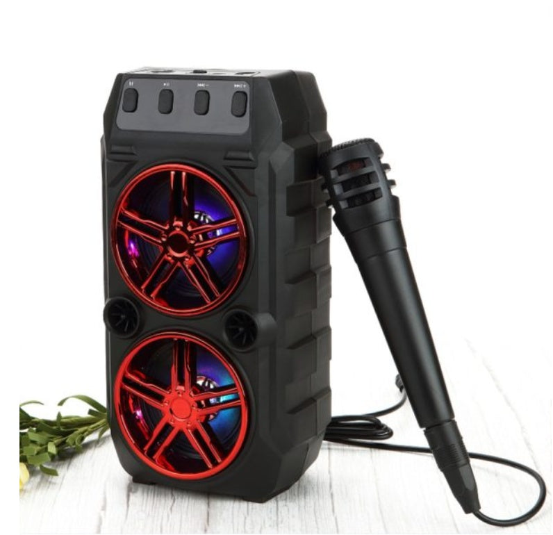 Wireless Bluetooth Speaker Dual Speakers Outdoor Portable Loud Speaker - LIT-TERAL