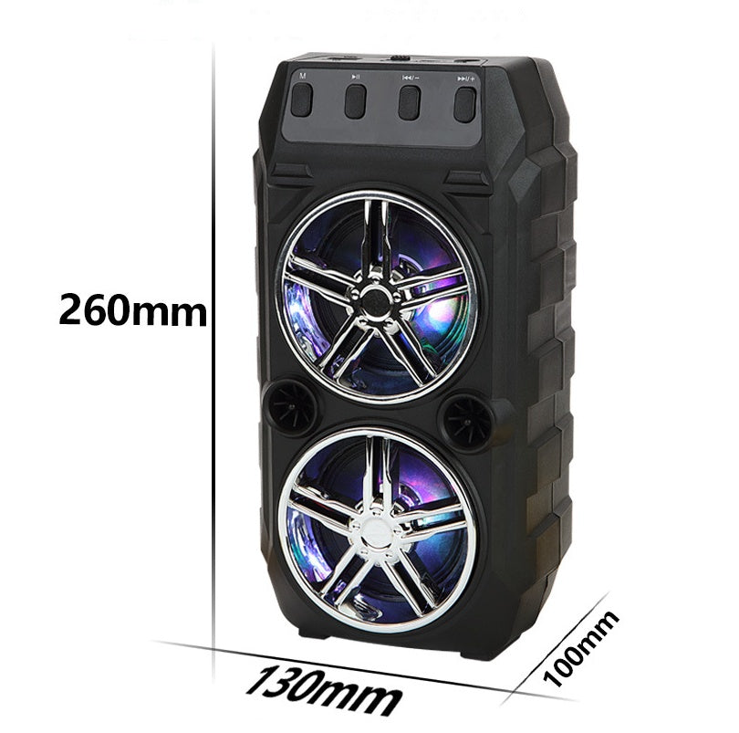 Wireless Bluetooth Speaker Dual Speakers Outdoor Portable Loud Speaker - LIT-TERAL