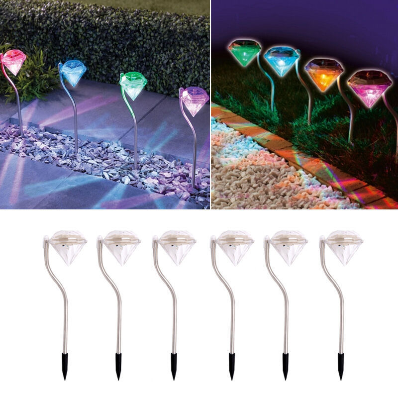 Solar Powered Garden Diamond Light - LIT-TERAL