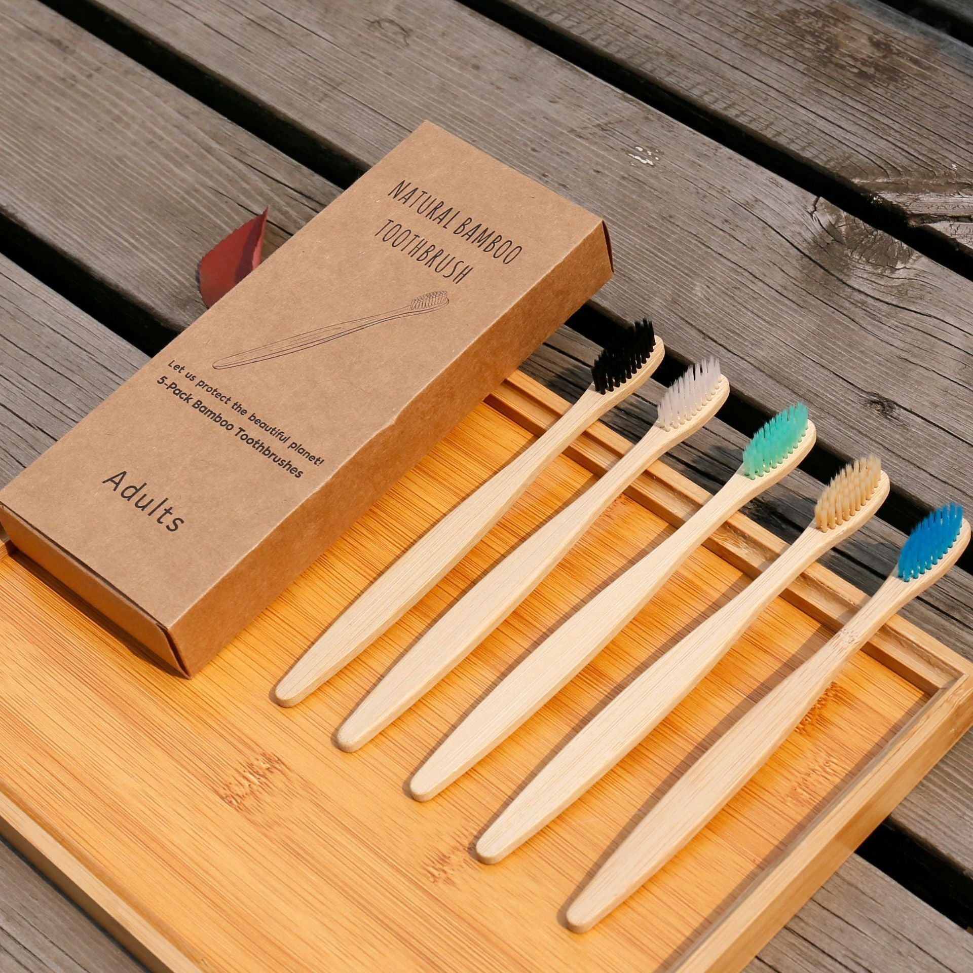 Eco Friendly Bamboo Soft Fibre Toothbrush - LIT-TERAL