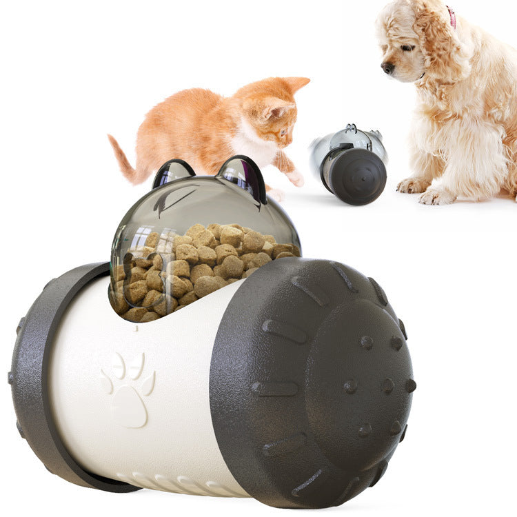 Funny Dog Treat Leaking Toy With Wheel Interactive Toy For Dogs Puppies Cats Pet Products Supplies Accessories - LIT-TERAL