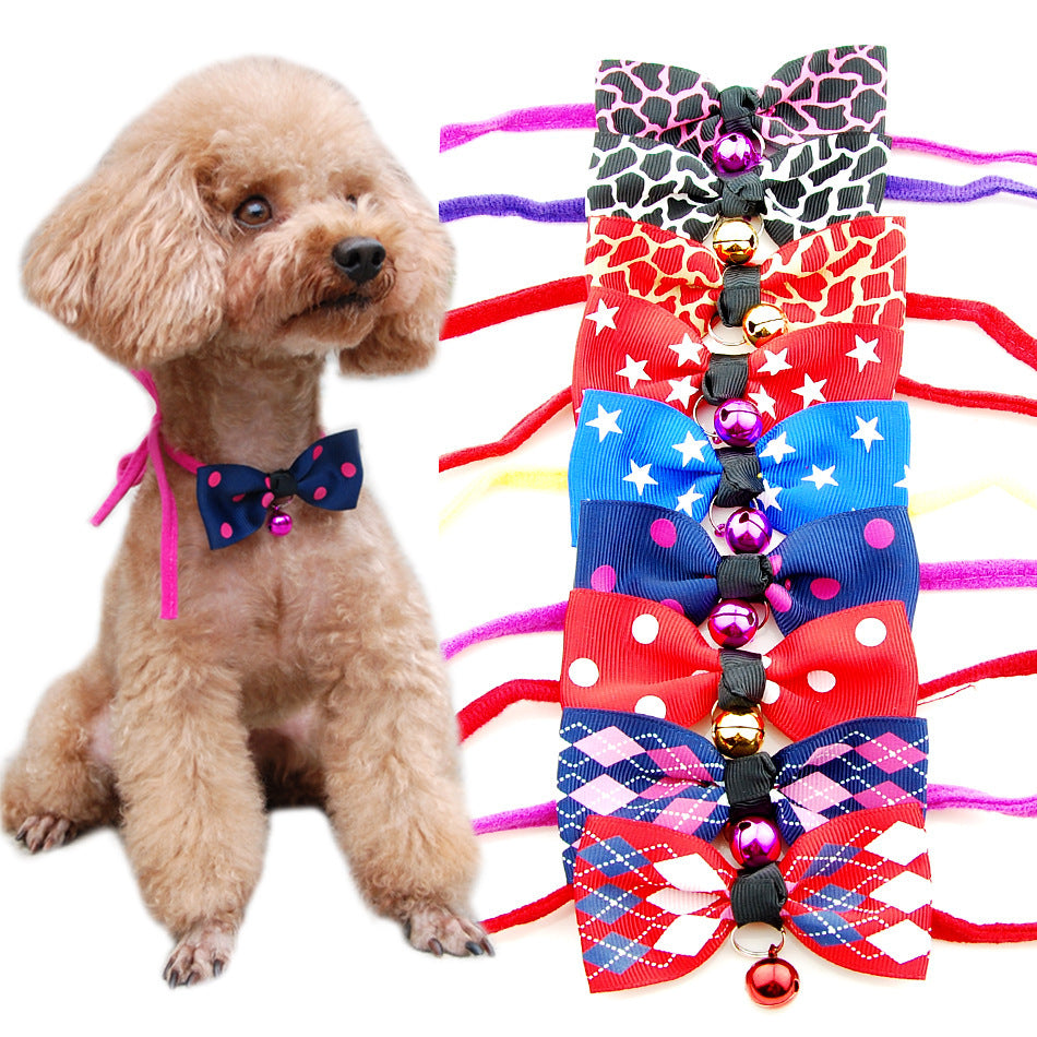 Pet accessories pet bow - LIT-TERAL