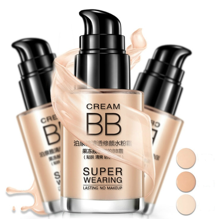 Clear and sleek hydrating cream nude makeup BB cream makeup concealer moisturizing BB cream - LIT-TERAL