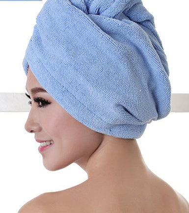 Women's Hair Dryer Cap, Absorbent Dry Hair Towel - LIT-TERAL