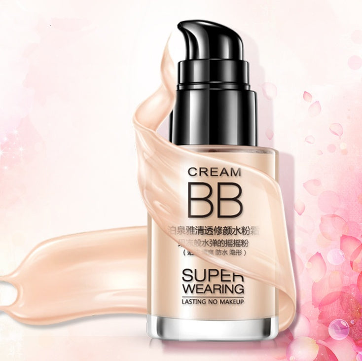 Clear and sleek hydrating cream nude makeup BB cream makeup concealer moisturizing BB cream - LIT-TERAL