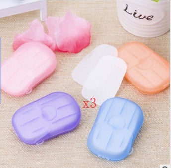 New Convenient Boxed Disposable Mini Soap Tablets For Travel Use - LIT-TERAL