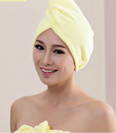 Women's Hair Dryer Cap, Absorbent Dry Hair Towel - LIT-TERAL