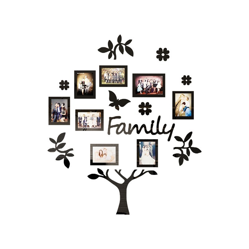 Photo frame tree 3d wall sticker - LIT-TERAL