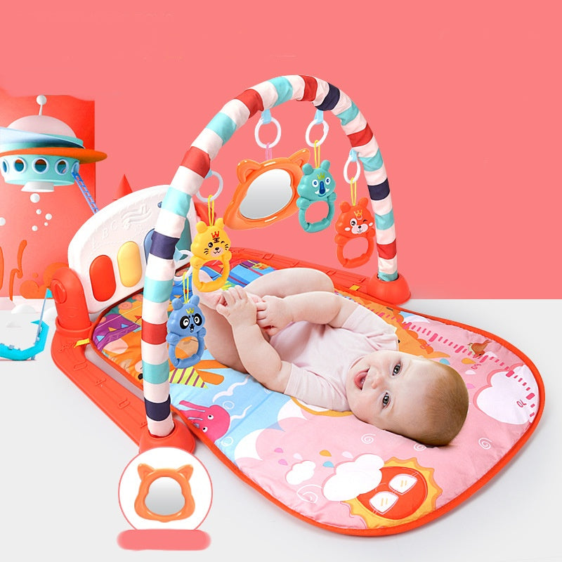 Baby Fitness Frame Pedal Piano Baby With Music Kids Pedal Toy - LIT-TERAL