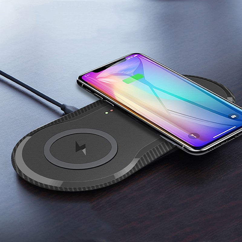 Wireless Charger Dual Mobile Phone Charger - LIT-TERAL