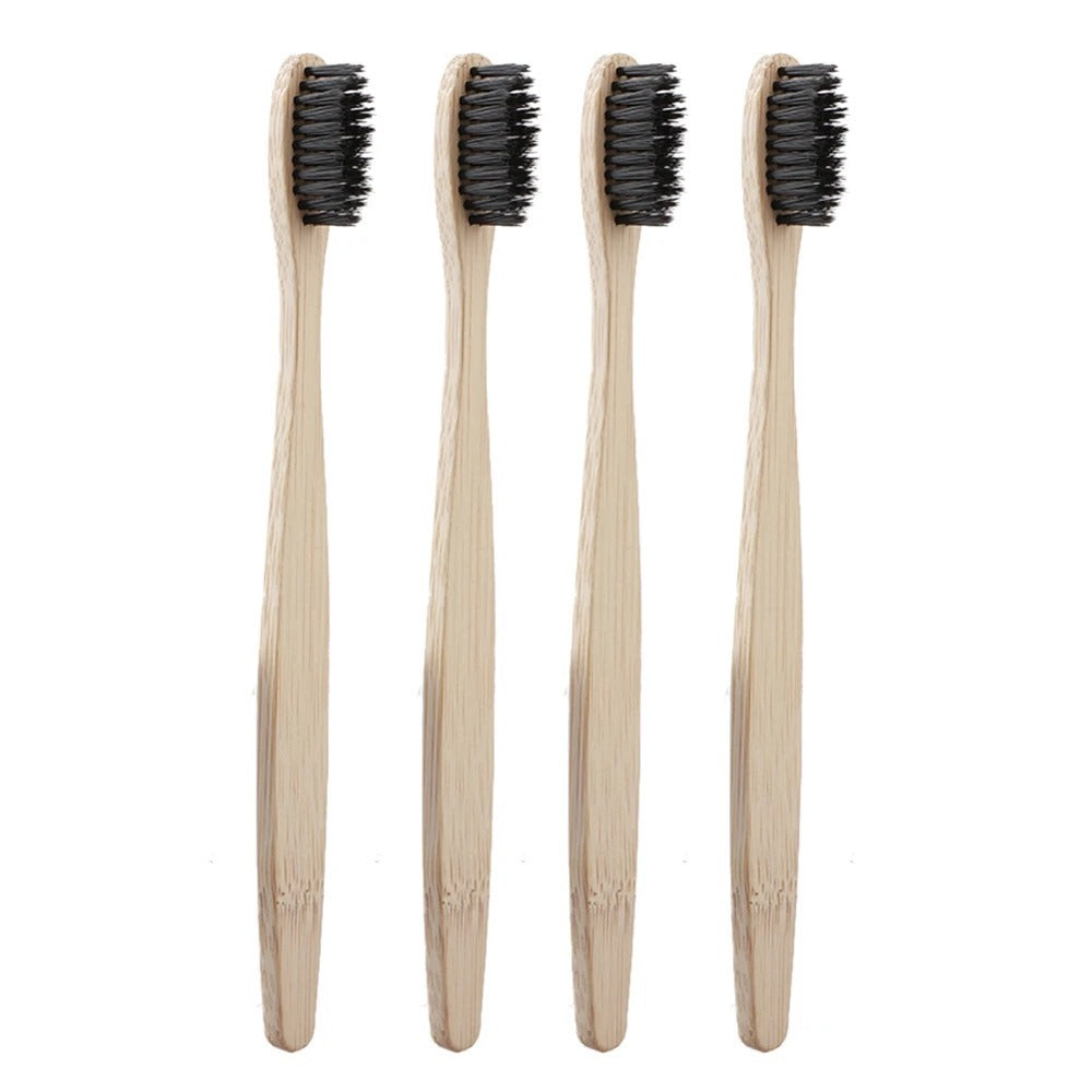 10 Bamboo toothbrushes - LIT-TERAL