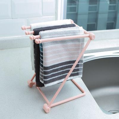 Foldable Dishcloth Shelf Kitchen Accessories Gadget Organizer - LIT-TERAL