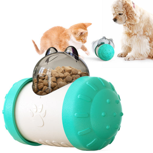 Funny Dog Treat Leaking Toy With Wheel Interactive Toy For Dogs Puppies Cats Pet Products Supplies Accessories - LIT-TERAL