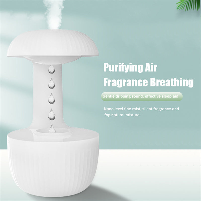 Anti-gravity Air Humidifier Mute Countercurrent Humidifier Levitating Water Drops Cool Mist Maker Fogger Relieve Fatigue - LIT-TERAL