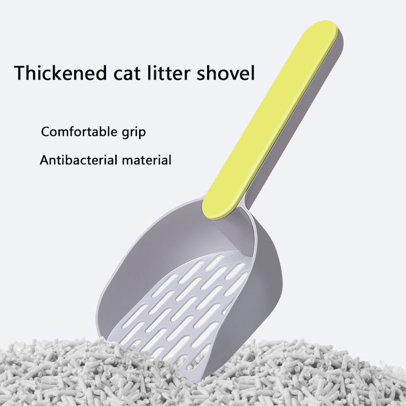 Multi Functional Dog Cat Litter Shovel Toilet Cleaner Excrement Shovel Cat Excrement Dog Excrement Shovel Pet Accessories Pet Cat Poop Litter Shovel Toilet Spoons Cats Sand Cleaning Scoop - LIT-TERAL