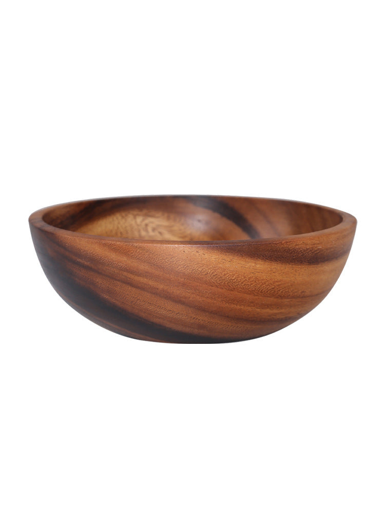 Acacia wooden bowl wooden tableware - LIT-TERAL