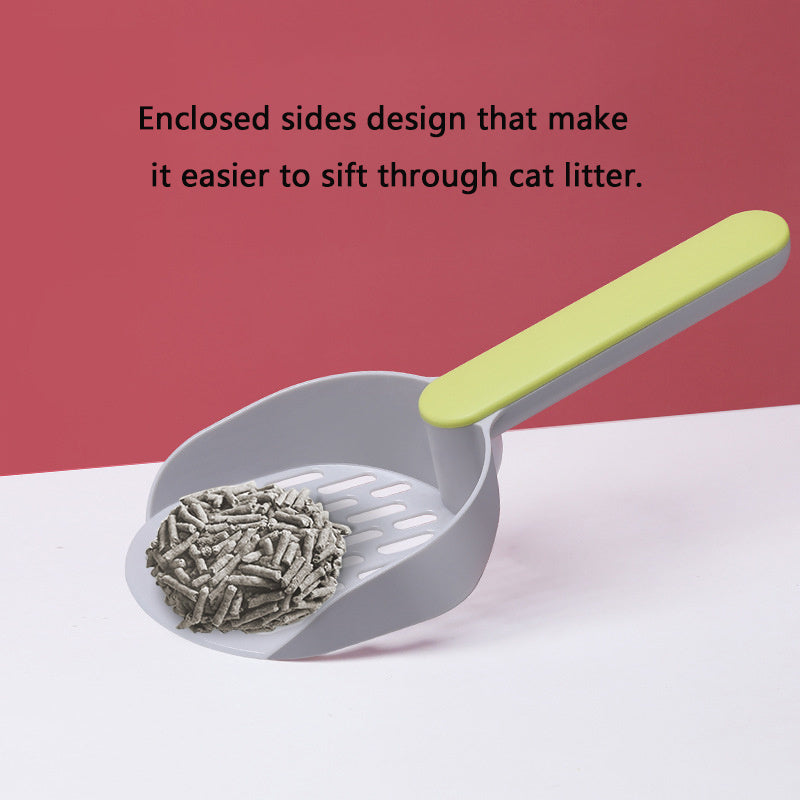 Multi Functional Dog Cat Litter Shovel Toilet Cleaner Excrement Shovel Cat Excrement Dog Excrement Shovel Pet Accessories Pet Cat Poop Litter Shovel Toilet Spoons Cats Sand Cleaning Scoop - LIT-TERAL