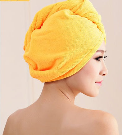 Women's Hair Dryer Cap, Absorbent Dry Hair Towel - LIT-TERAL