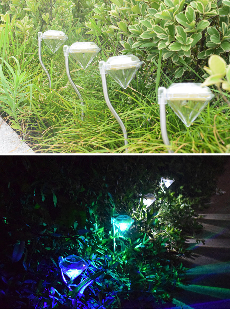 Solar Powered Garden Diamond Light - LIT-TERAL