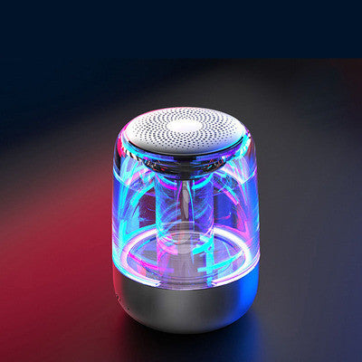 Portable Speakers Bluetooth Column Wireless Bluetooth Speaker Powerful Bass Radio with Variable Color LED Light - LIT-TERAL