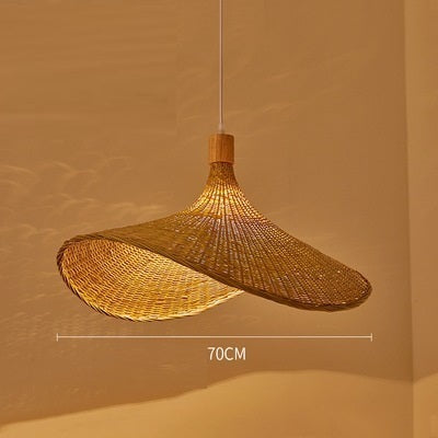 Bamboo Chandelier New Japanese Style Lamps - LIT-TERAL