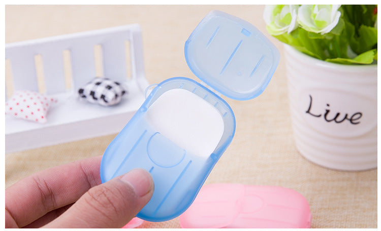 New Convenient Boxed Disposable Mini Soap Tablets For Travel Use - LIT-TERAL