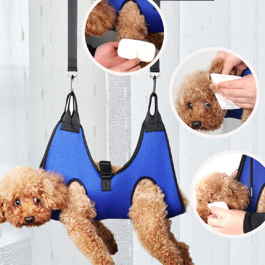 New Pet Cat Grooming Hammock Helper Cat Dog Hammock Dogs Repairing Nails In Beauty Hammock Restraint Bag Pet Accessories - LIT-TERAL