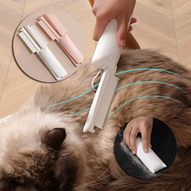 Pet Groomer Pet Hair Removal Brush Cat Grooming Brush Dog Cat Massage Epilator To Remove Floating Hair Cat Hair Dog Pet Supplies - LIT-TERAL