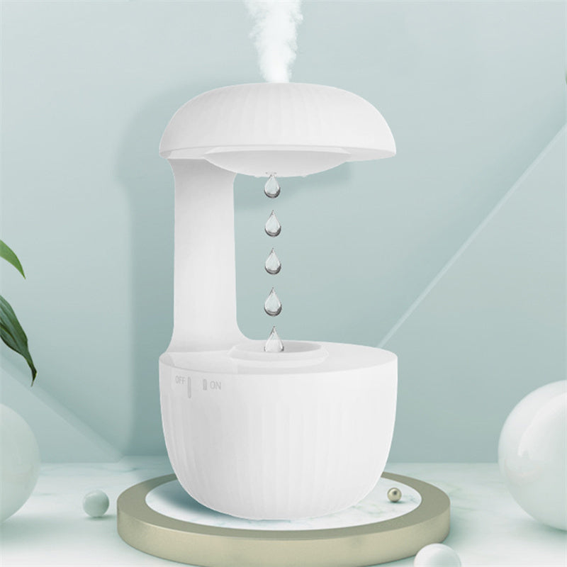 Anti-gravity Air Humidifier Mute Countercurrent Humidifier Levitating Water Drops Cool Mist Maker Fogger Relieve Fatigue - LIT-TERAL