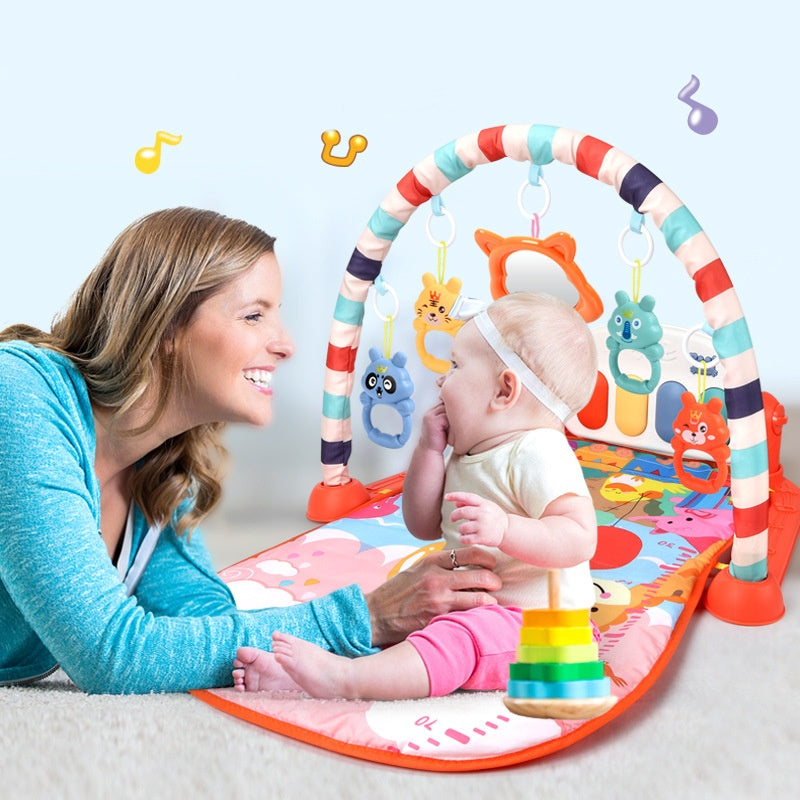 Baby Fitness Frame Pedal Piano Baby With Music Kids Pedal Toy - LIT-TERAL