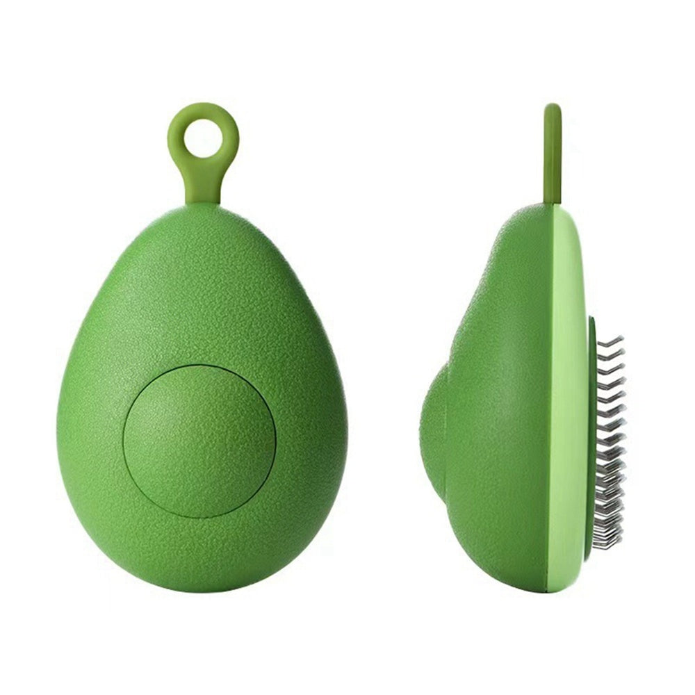 Creative Cat Grooming Comb Portable Massage Brush One-Button Remove Floating Hair Scraper Cats Dogs Pet Self Cleaning Tool Accessories - LIT-TERAL