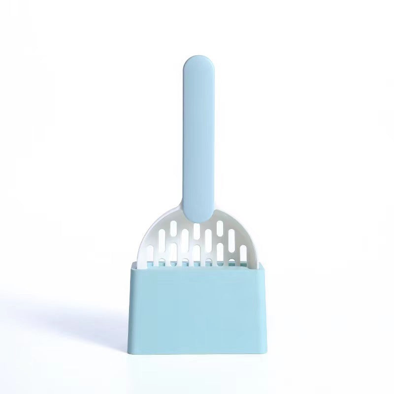 Multi Functional Dog Cat Litter Shovel Toilet Cleaner Excrement Shovel Cat Excrement Dog Excrement Shovel Pet Accessories Pet Cat Poop Litter Shovel Toilet Spoons Cats Sand Cleaning Scoop - LIT-TERAL